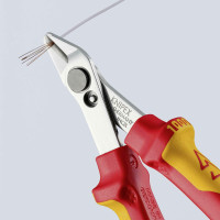 Кусачки (бокорезы) прецизионные Electronic Super Knips® 125мм VDE KNIPEX 78 06 125 SB, полированные