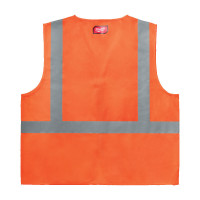 Жилет сигнальный Hi-Viz MILWAUKEE, оранжевый (2XL/3XL)