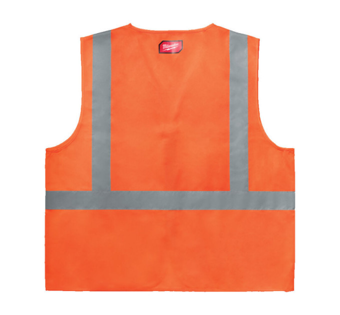 Жилет сигнальный Hi-Viz MILWAUKEE, оранжевый (2XL/3XL)