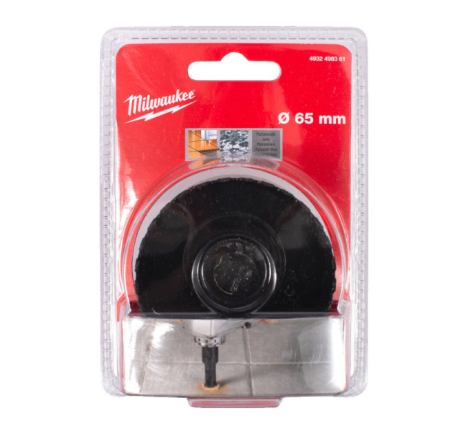 Коронка алмазная Diamond Max MILWAUKEE M14, Ø65мм (сухое сверление)