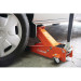 Домкрат подкатной 3 Тонн (120-460мм) SRWH 3001 SIL UNICRAFT