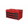 Ящик для инструментов QBRICK SYSTEM ONE DRAWER 3 TOOLBOX 2.0 RED ULTRA HD CUSTOM (587х380х340)