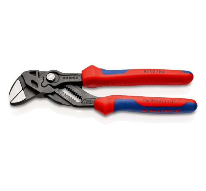 Клещи переставные-гаечный ключ, Ø40мм KNIPEX 86 02 180, фосфатированные