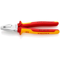 Пассатижи (плоскогубцы) особой мощности Ø14,0мм, 225мм VDE KNIPEX 02 06 225, хромированные