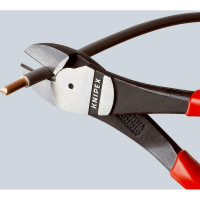 Кусачки боковые (бокорезы) особой мощности, Ø4,2мм, 200мм KNIPEX 74 01 200 SB, фосфатированные