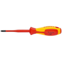 Викрутка VDE з потоншеним наконечником PH1 KNIPEX 98 24 01 SL