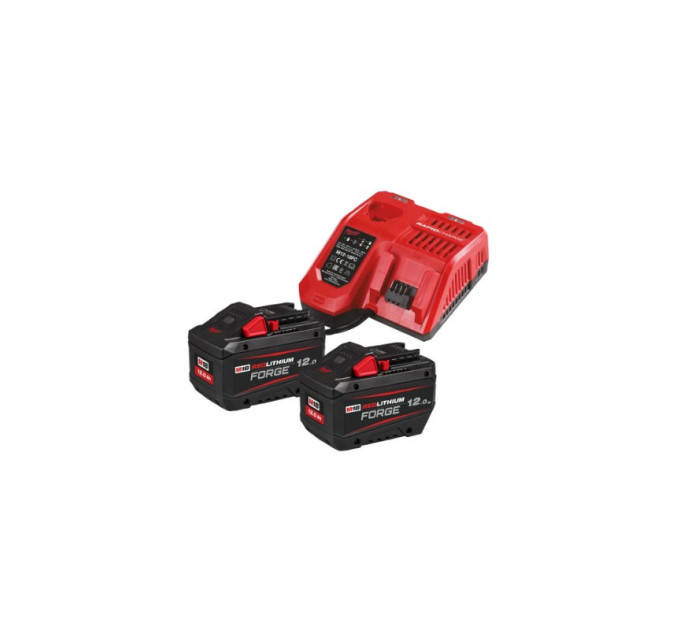 Энергокомплект MILWAUKEE M18 FORGENRG-122 (ЗУ M12-18FC+2акк.Х12Ач HВ12)