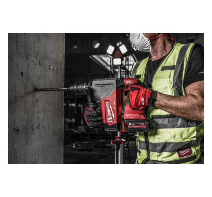 Перфоратор акумуляторний безщітковий SDS-PLUS MILWAUKEE M18 ONEFHPX-552X (5,0Дж)(ЗУ+2Х5,5Ач+HDкейс)