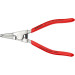 Щипцы для наружных стопорных колец прямые, Ø10-25мм KNIPEX 46 13 A1, Ø1,3мм хромированные