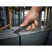 Нож складной HARDLINE Serrated MILWAUKEE с серейторным лезвием 75мм