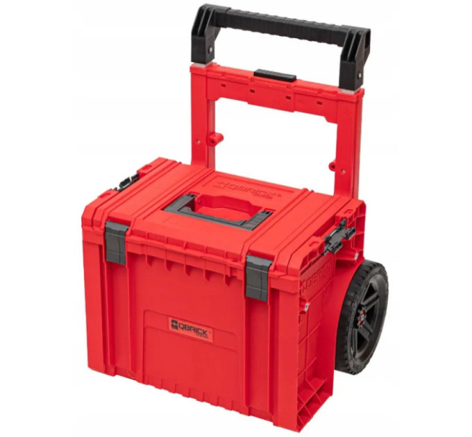 Ящик для инструментов QBRICK SYSTEM PRO Cart 2.0 Plus Red Ultra HD Сustom (490x415x660мм)
