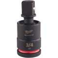 Переходник ударный шарнирный для головок ShW 3/4'' MILWAUKEE