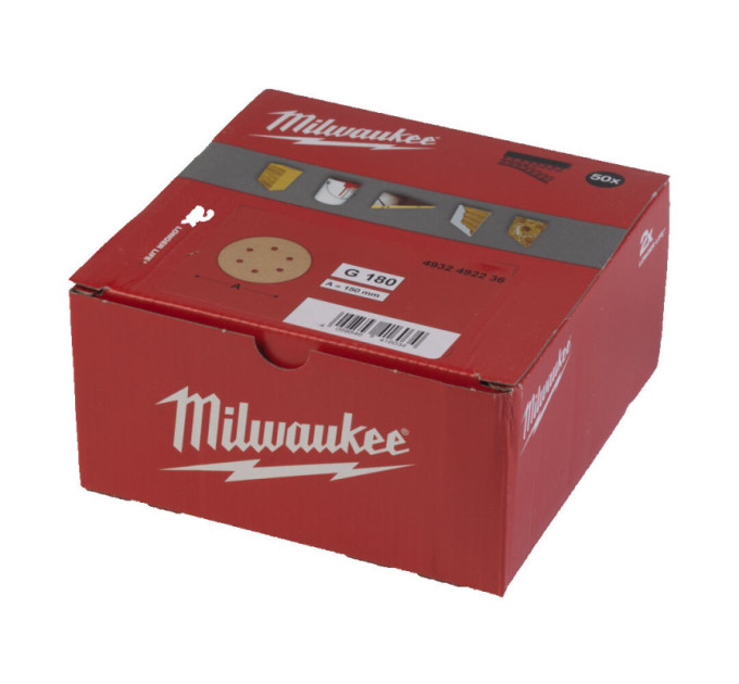 Шлифовальный круг HP MILWAUKEE Ø150/6 HL, зерно 180, (50шт)