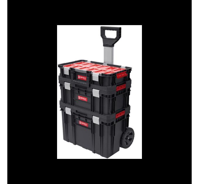 Набор ящиков для инструментов QBRICK SYSTEM TWO SET ALU VARIO (526x380x670мм) (в коробке)
