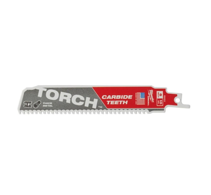 Полотно для сабельных пил TORCH CARBIDE MILWAUKEE, 150х2,5мм, (5шт), (металл)