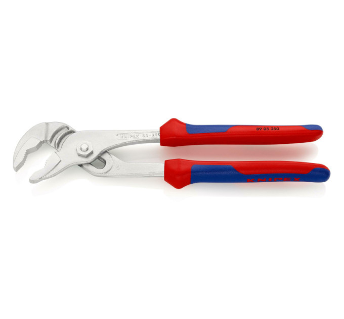 Клещи сантехнические переставные, Ø34мм KNIPEX 89 05 250, хромированные