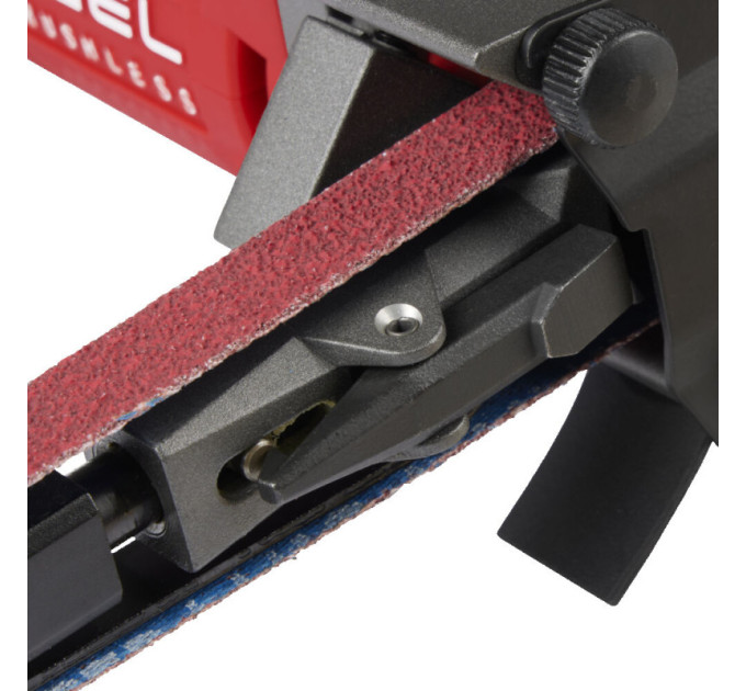 Шлифмашина ленточная аккумуляторная бесщеточная MILWAUKEE M12 FBFL13-0 (13мм) (каркас)