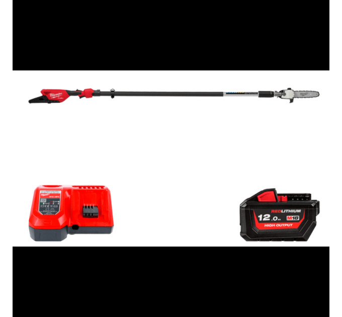 Высоторез телескопический аккумуляторный MILWAUKEE M18 FTPS30-121 (ЗУ+1акк.Х12Ач) , (замена на 49334