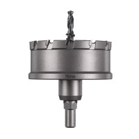 Цельная коронка Holesaw TCT MILWAUKEE для стали/нержавеющей стали, Ø76мм