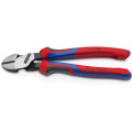 Кусачки боковые (бокорезы) особой мощности, 12°, Ø4,2мм, 200мм KNIPEX 74 22 200, фосфатированные