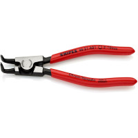 Щипцы для наружных стопорных колец загнутые 90°, Ø3-10мм KNIPEX 46 21 A01, Ø0,9мм фосфатированные