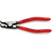 Щипцы для наружных стопорных колец загнутые 90°, Ø3-10мм KNIPEX 46 21 A01, Ø0,9мм фосфатированные