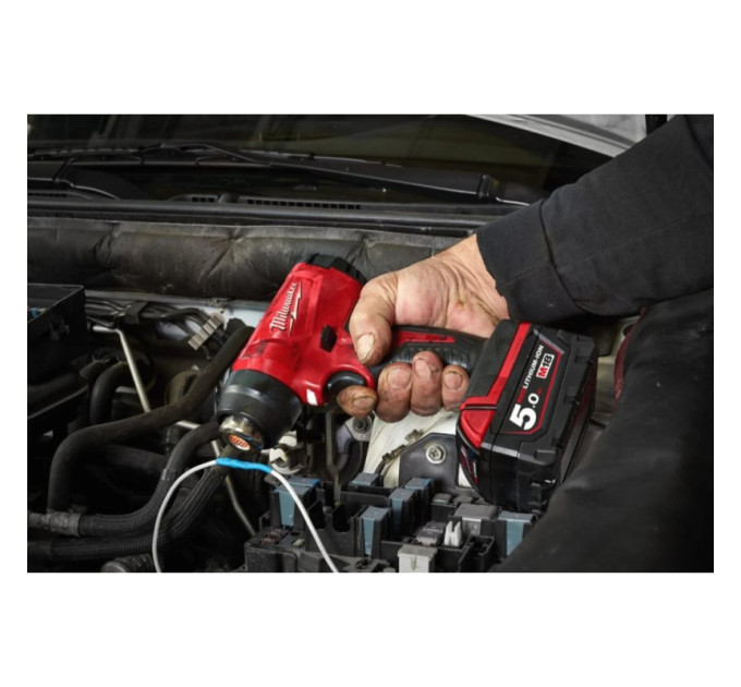 Пистолет горячего воздуха - фен аккумуляторный MILWAUKEE M18 BHG-0 (каркас)