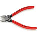 Кусачки боковые (бокорезы) для пластмассы, 140мм KNIPEX 72 01 140, фосфатированные