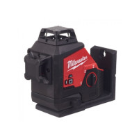 Нівелір лазерний акумуляторний 3D MILWAUKEE M12 3PL-401C (360˚, зелений промінь) (ЗУ+1Х4Ач+кейс)