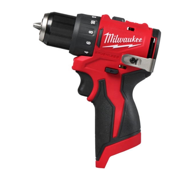 Дриль-шуруповерт акумуляторна безщіткова MILWAUKEE M12 BLDDRC-0 (40Нм) (каркас)