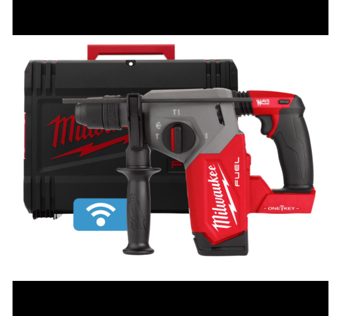 Перфоратор аккумуляторный бесщёточный SDS-PLUS MILWAUKEE M18 ONEFHX-0X (2,5Дж) (каркас+HDкейс)