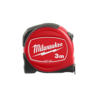 Рулетка SLIMLINE MILWAUKEE, 3м (16мм), (заміна на 4932498782)