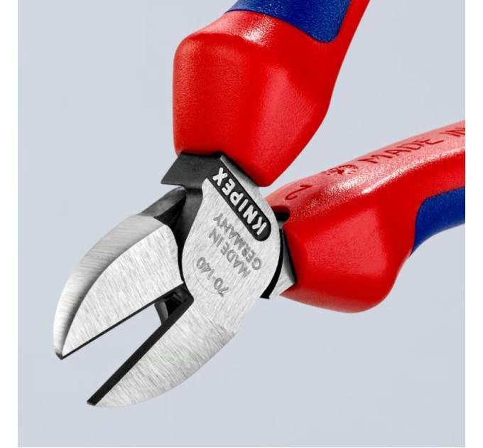 Кусачки боковые (бокорезы), Ø4,0мм, 140мм KNIPEX 70 02 140 SB, фосфатированные