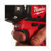 Дриль-шуруповерт акумуляторна ударна MILWAUKEE M12 BPD-202X (30 Нм) (ЗУ+2ак.Х2Ач+кейс)