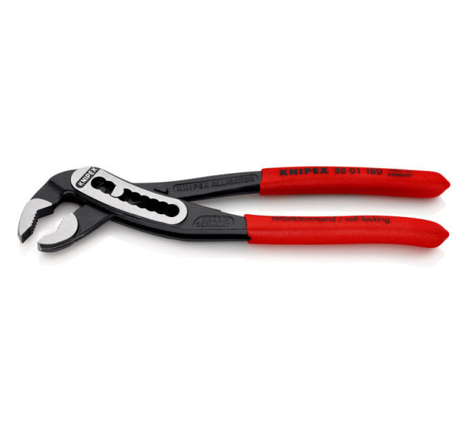 Клещи сантехнические переставные силовые, Ø42мм Aligator KNIPEX 88 01 180, фосфатированные