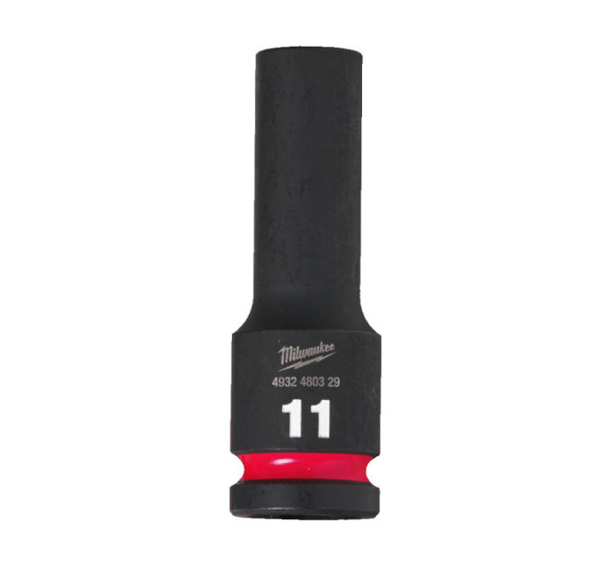 Головка ударная ShW 1/2'' SKT MILWAUKEE, удлиненная, 11мм