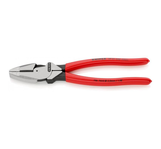Плоскогубцы комбинированные Ø4,6мм, 240мм KNIPEX 09 01 240, фосфатированные