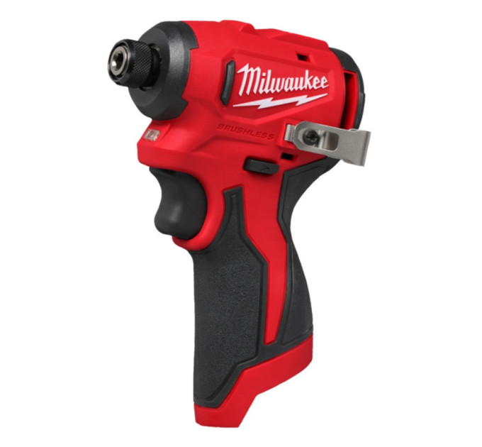 Шуруповерт ударний акумуляторний MILWAUKEE (124Нм) M12 BLIDRC-0 (каркаси)
