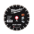 Диск алмазный MILWAUKEE DUH 400, Ø400мм (железобетон, кирпич)