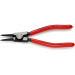 Щипцы для наружных стопорных колец прямые, Ø14-18мм KNIPEX 46 11 G3, Ø2,3мм фосфатированные