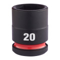 Головка ударная ShW 1/2'' STD MILWAUKEE, 20мм