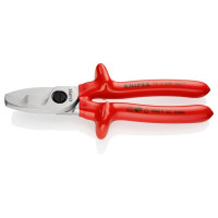 Ножницы для резки кабелей, Ø20мм / 70мм², 200мм VDE KNIPEX 95 17 200, хромированные