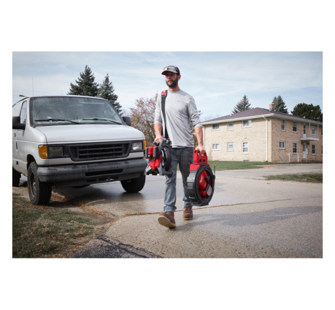 Машина прочистная аккумуляторная MILWAUKEE M12 HSFSM-602 (5м) (ЗУ, 2 аккум.Х6Ач)