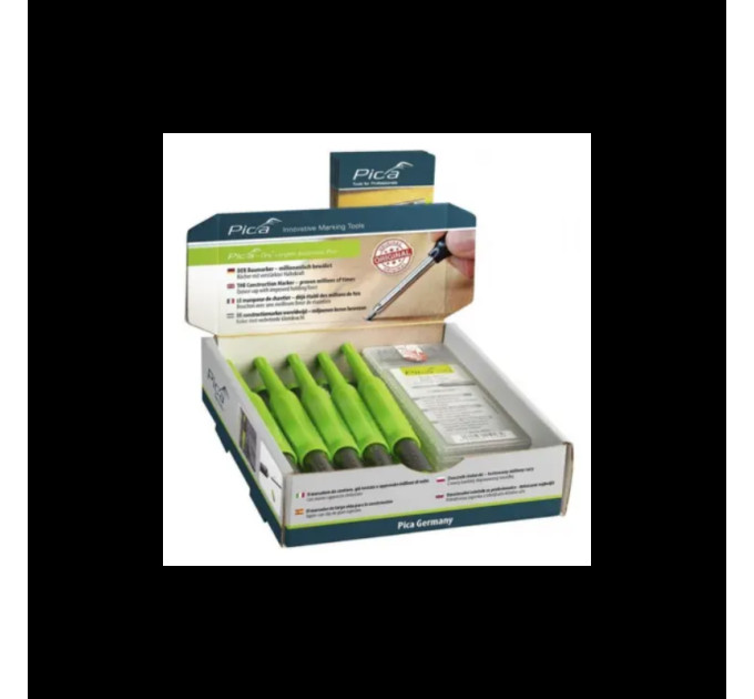Дисплей карандашей механических PICA Dry 3029 (Карандаш PICA 3030 (10шт) / Стержни PICA 4030 (5шт))