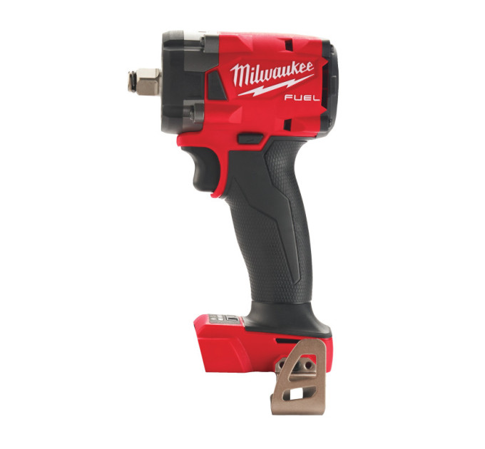 Гайковерт акумуляторний безщітковий MILWAUKEE 3/8" (339 Нм) M18 FIW2F38-0X, з кільцем (каркас+кейс)