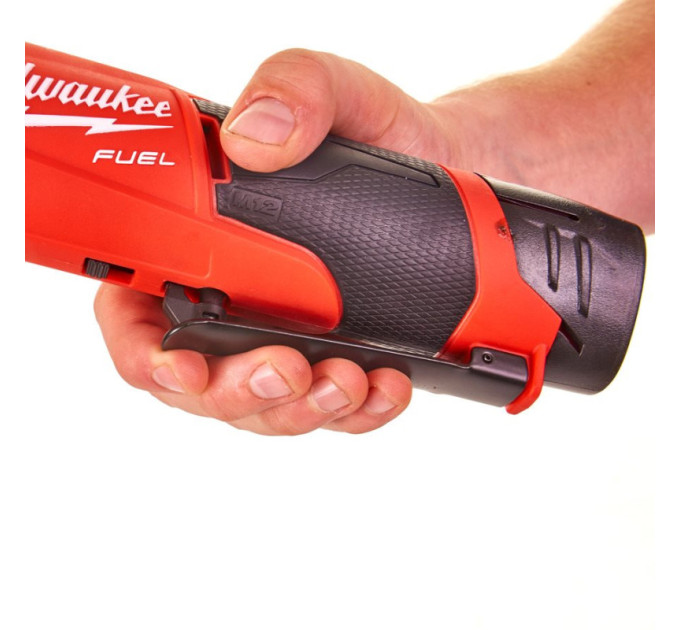 Трещітка акумуляторна компактна безщіткова MILWAUKEE 3/8" (75 Нм) M12 FIR38-0 (каркас)