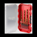 Набор сверл по металлу RedHEX SHOCKWAVE HSS-TiN MILWAUKEE CB, (10шт)