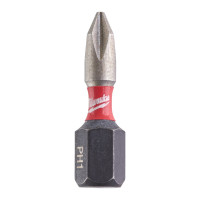 Бита SHOCKWAVE MILWAUKEE, PH2, 90мм Бита SHOCKWAVE MILWAUKEE, PH2, 90мм