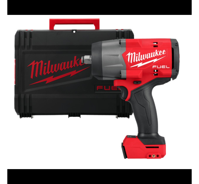 Гайковерт аккумуляторный бесщёточный MILWAUKEE 1/2" (2034 Нм) M18 FHIW2F12-0X, с кольцом, (каркас)