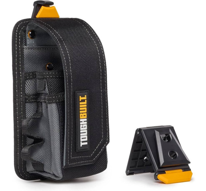Строительная поясная сумка электрика малая ClipTech TOUGHBUILT TB-CT-34-B